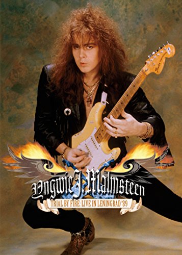 廃盤☆超貴重☆音源CD付　イングヴェイ・マルムスティーン/カラオケ・ベスト10 トライアル・バイ・ファイアー:ライヴ・イン・レニングラード'89